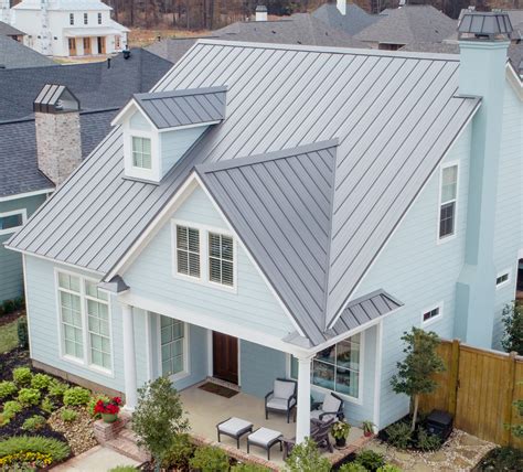 taupe metal roof painted house|mcelroy metal roofing colors.